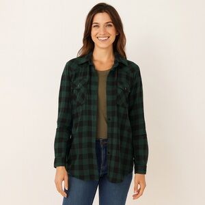 Plaid Flannel, L